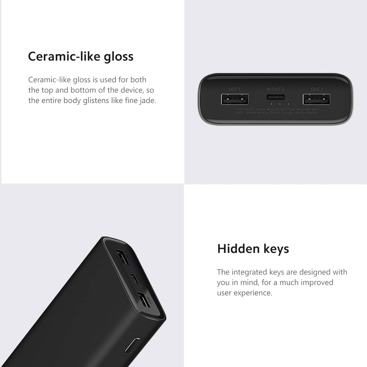 Xiaomi Power Bank 50W 20000mAh Portable Battery with Bi - Directional Fast Charging, 74W, Durable Design, On - the - Go