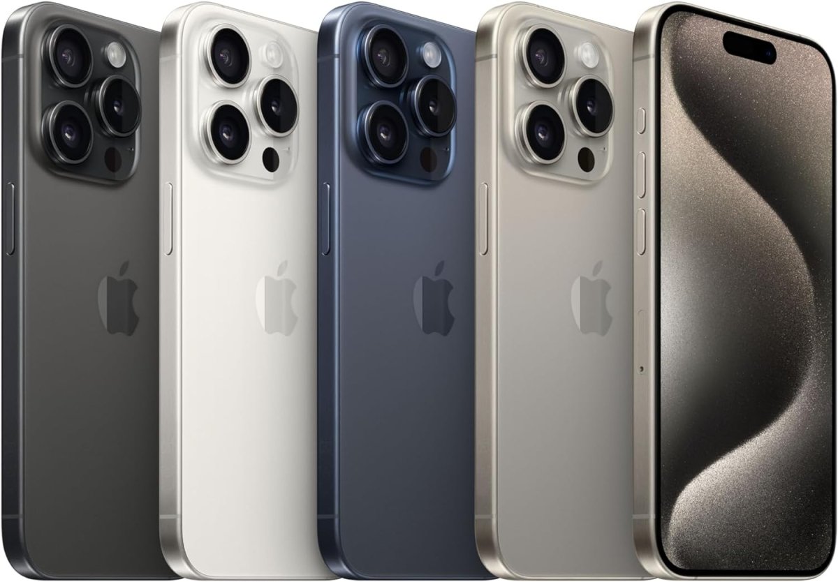 Apple iPhone 15 Pro (128 GB) - White Titanium