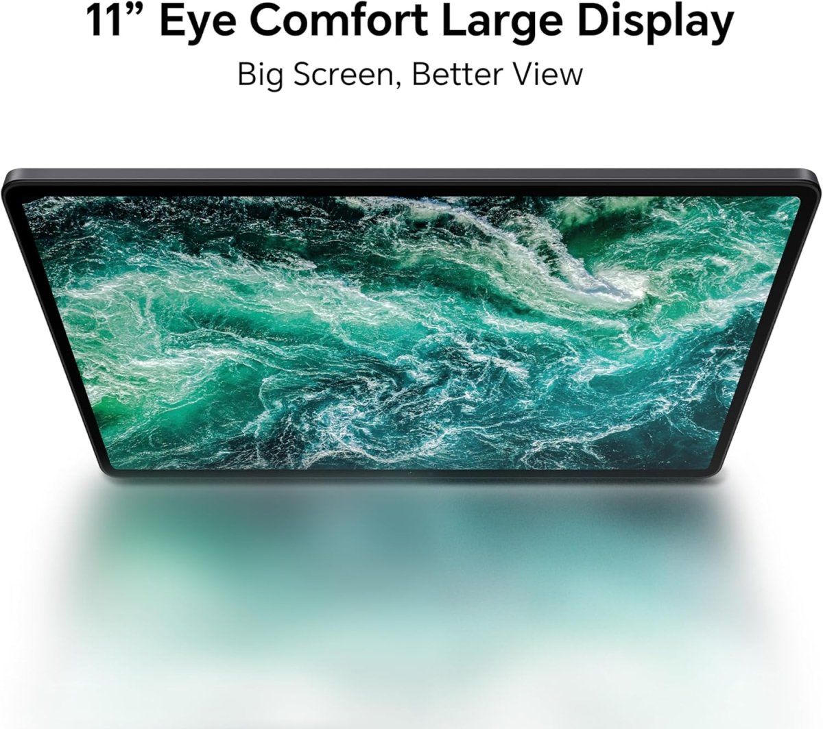 HONOR Pad X8a 4GB RAM 128GB ROM 11 Inch Tablet Wi - Fi with FREE Flip Cover, 8300mAh Battery, Slim Metal Design, Space Grey