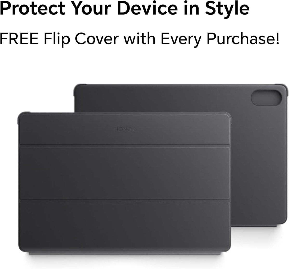HONOR Pad X8a 4GB RAM 128GB ROM 11 Inch Tablet Wi - Fi with FREE Flip Cover, 8300mAh Battery, Slim Metal Design, Space Grey