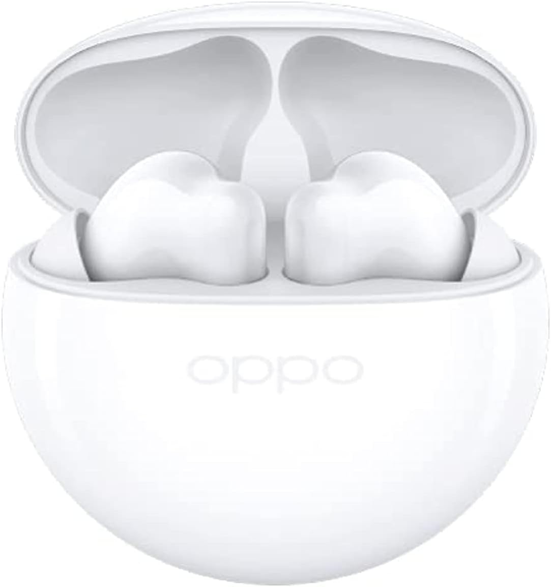 OPPO Enco Buds2 - Wireless Headphones, Fast Charging, Sweatproof, Large Capacity Battery, White Headset Wireless Earbuds