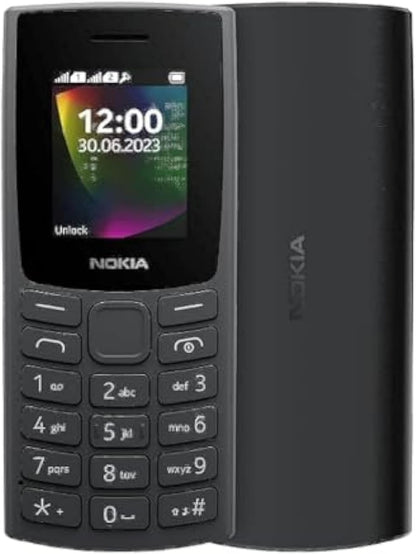 Nokia 106 TA-1564 DS NENA1 Dual SIM 512MB Ram+512MB ROM (1.8 Inches) (GSM) - (Black)سوق ستور Souq Store