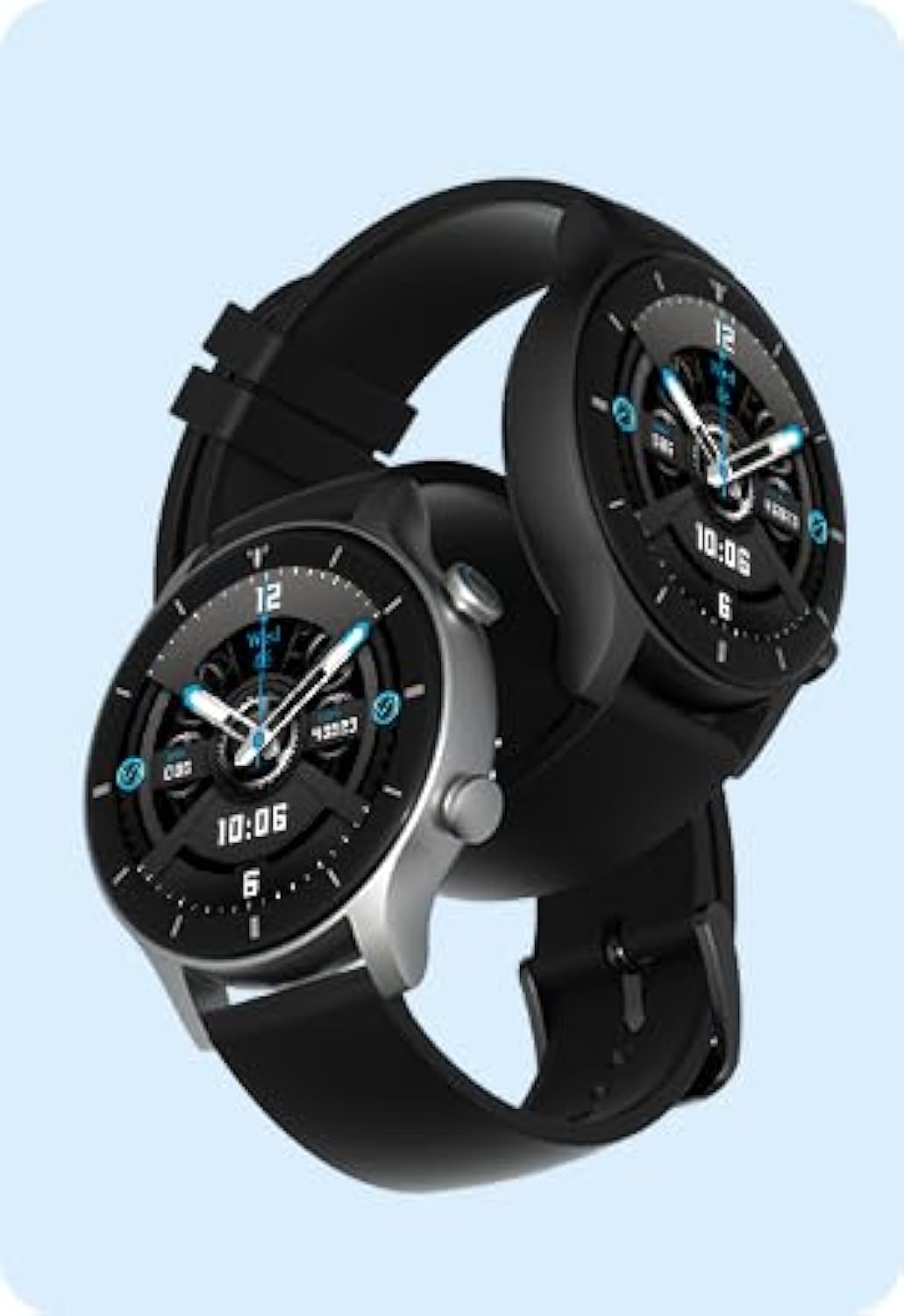 G-TiDE Smart Watch, Answer/Make Call, 300mAh Big Battery, VC52 Heart Rate Blood Oxygen , for Android/iOS, IP68 Waterproof.