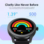 Oraimo Watch 2R Bluetooth Calling Smart Watch for Men and Women,1.39"HD Smart Fitness Watch with Stepping Meter Heart Rate Monitor,120+ Sports Modes & Quickly Reply SMS, Local Warranty