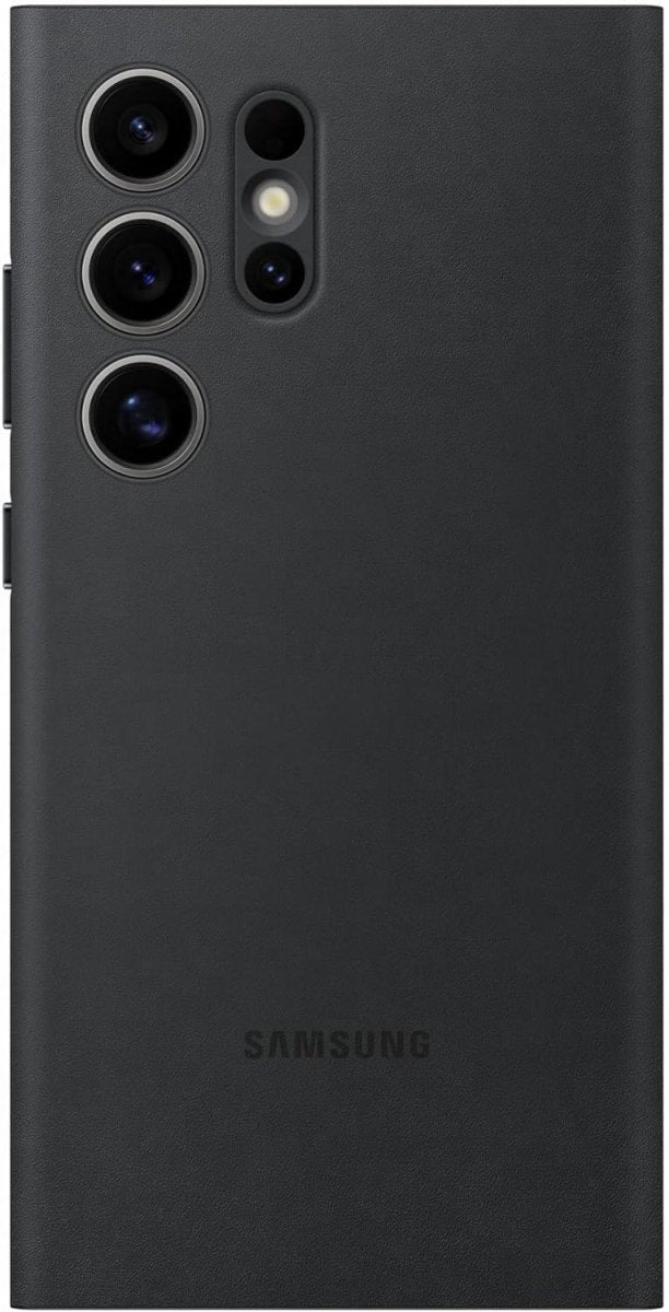 Samsung Galaxy S24 Ultra Smart View Wallet Original Case, Black, Accessories, سوق ستور Souq Store