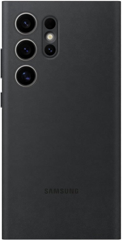 Samsung Galaxy S24 Ultra Smart View Wallet Original Case, Black, Accessories, سوق ستور Souq Store
