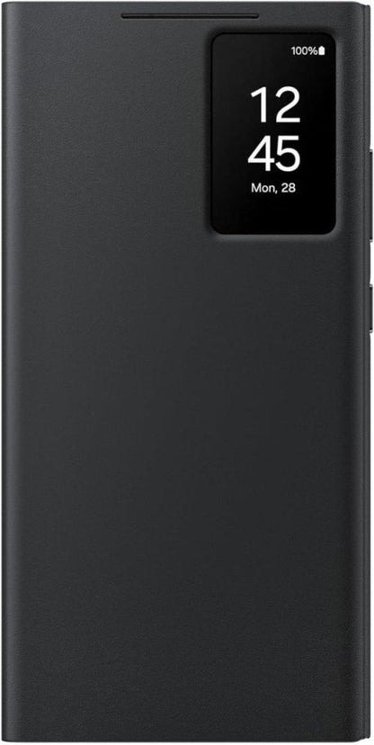 Samsung Galaxy S24 Ultra Smart View Wallet Original Case, Black, Accessories, سوق ستور Souq Store