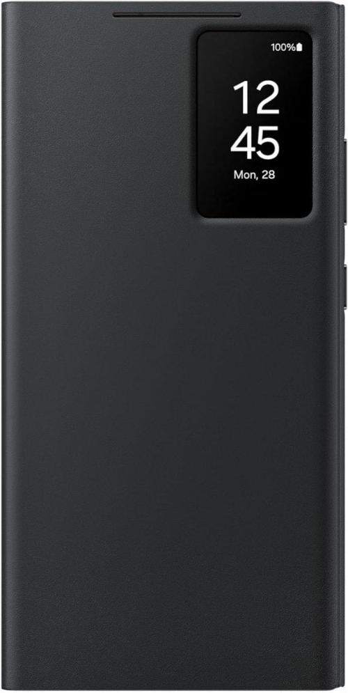 Samsung Galaxy S24 Ultra Smart View Wallet Original Case, Black, Accessories, سوق ستور Souq Store