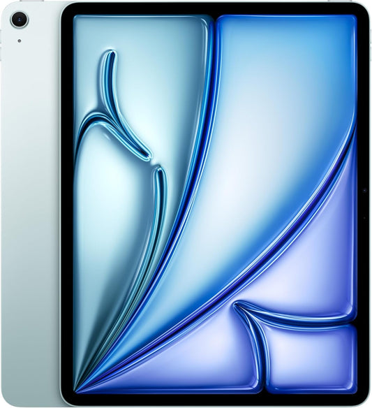 Apple iPad Air 13-inch with M3 chip: Built for Apple Intelligence, Liquid Retina Display, 128 GB, 12MP Front/Back Camera, Wi-Fi 6E, Touch ID, All-Day Battery Life