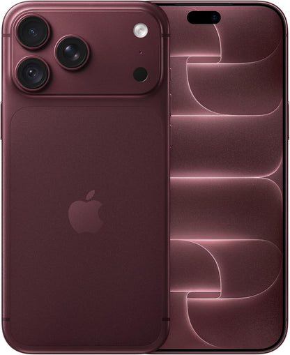 Apple iPhone 18 Pro Max 256 GB: – Burgundy Apple iPhone 18 Pro Max 256 GB: – Burgundy | 6.9-inch Super Retina XDR Display with ProMotion, All-Day Battery Life, 48MP Fusion Main Camera with Variable Aperture - 24 Months Local Warranty