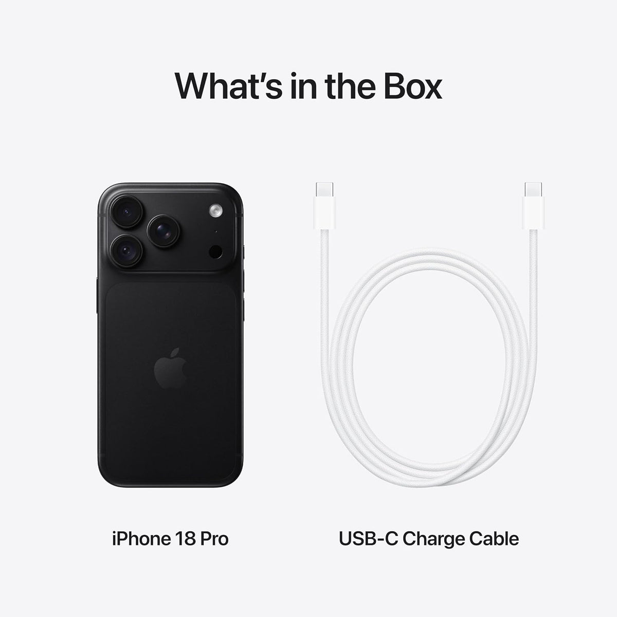 Apple iPhone 18 Pro 256 GB | 6.3-inch Super Retina XDR Display with ProMotion, All-Day Battery Life, 48MP Fusion Main Camera with Variable Aperture