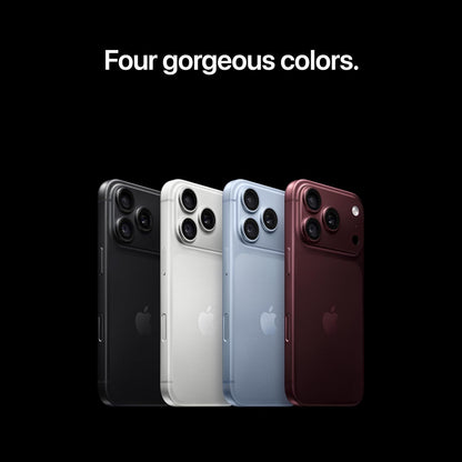 Apple iPhone 18 Pro 256 GB | 6.3-inch Super Retina XDR Display with ProMotion, All-Day Battery Life, 48MP Fusion Main Camera with Variable Aperture