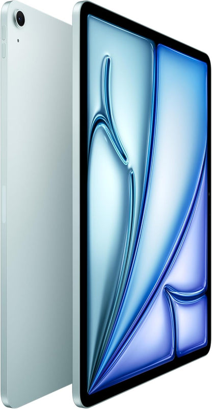 Apple iPad Air 13-inch with M3 chip: Built for Apple Intelligence, Liquid Retina Display, 128 GB, 12MP Front/Back Camera, Wi-Fi 6E, Touch ID, All-Day Battery Life