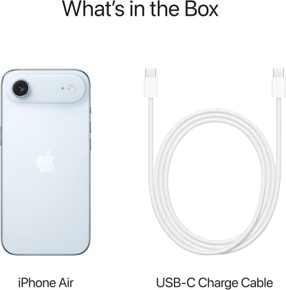 Apple iPhone Air (256 GB) - Sky Blue with Face ID | Tax Paid | 2 Years Official Warranty