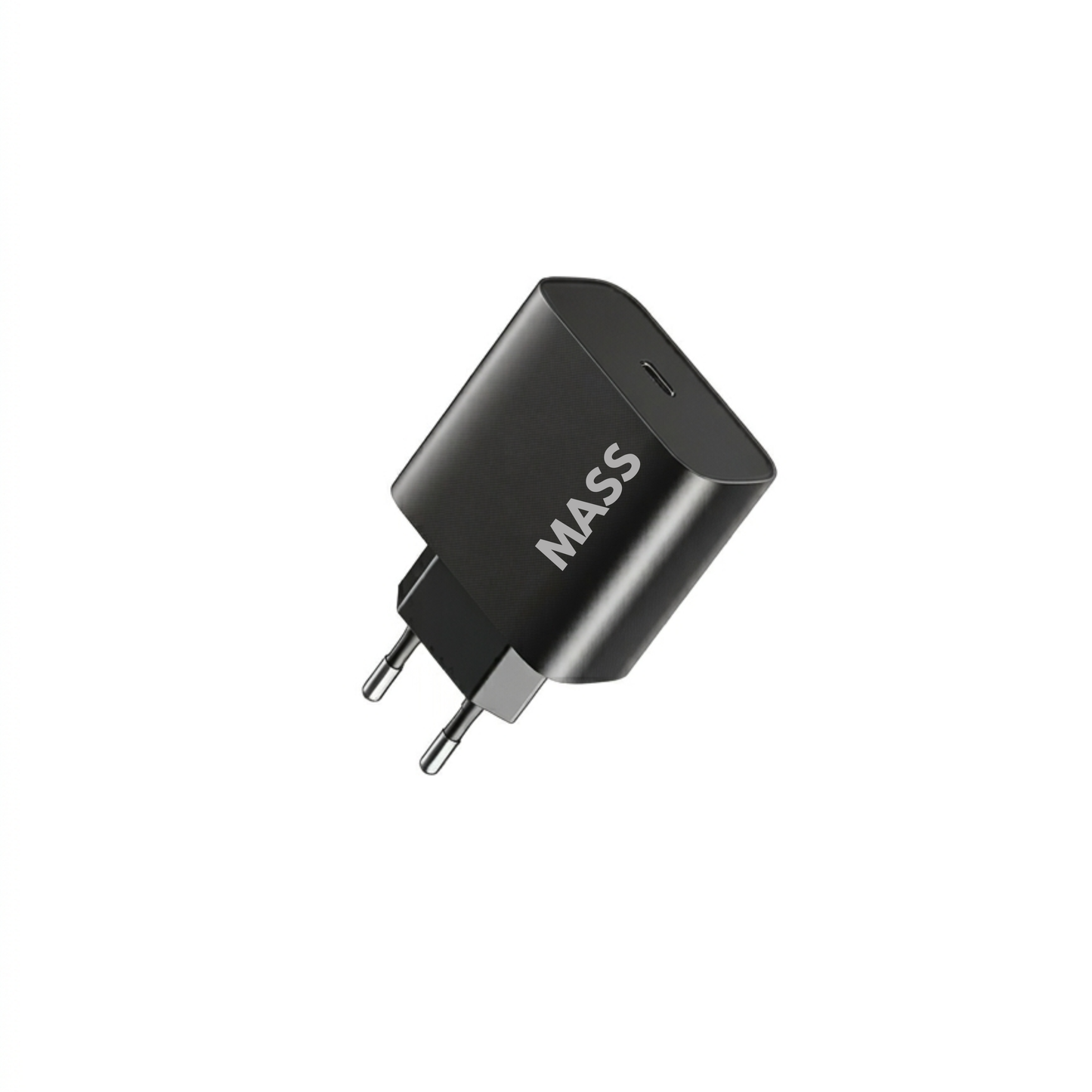 Mass 45W PD Power Adapter With Compact Design | USB-C Port | Super Fast Charging Model: MA-HC09 (Black) - 1 Year Local Warranty