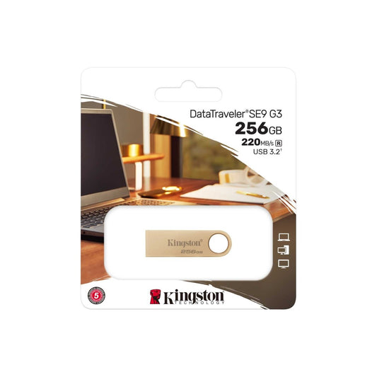 Kingston Metal FlashDisk Kingston Data Traveler SE9 G2 3.0 Flash Drive - USB 3.0