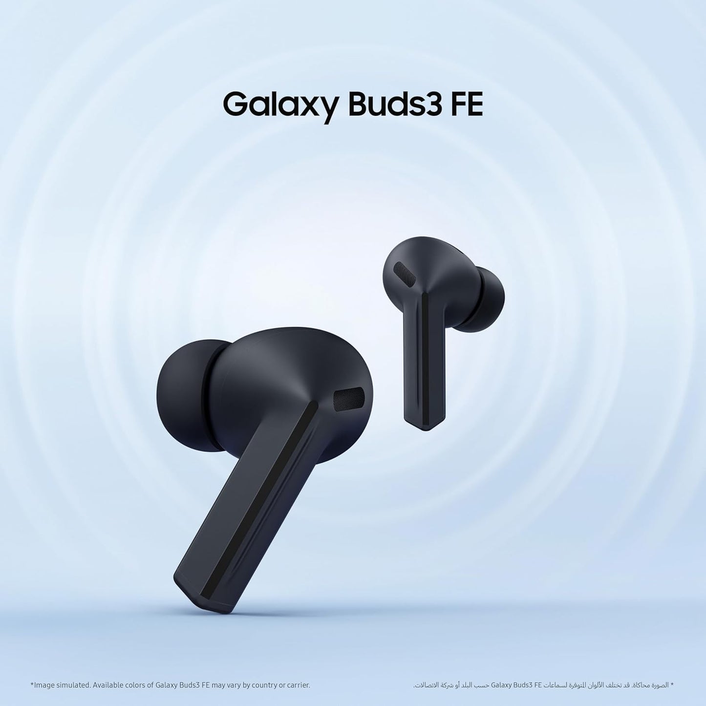 Samsung Galaxy Buds3 FE, Wireless Earbuds, Blade Design, Balanced Sound, 360 Audio, Active Noise Cancelling and Clear Call - 1 Year Warranty/Local Version