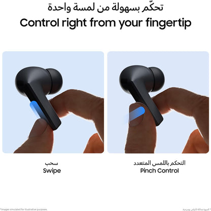 Samsung Galaxy Buds3 FE, Wireless Earbuds, Blade Design, Balanced Sound, 360 Audio, Active Noise Cancelling and Clear Call - 1 Year Warranty/Local Version