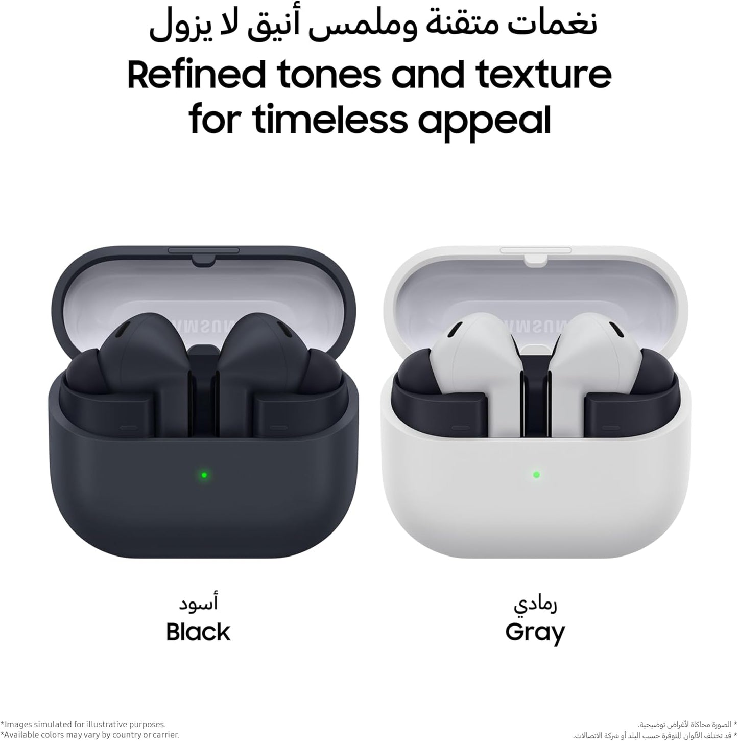 Samsung Galaxy Buds3 FE, Wireless Earbuds, Blade Design, Balanced Sound, 360 Audio, Active Noise Cancelling and Clear Call - 1 Year Warranty/Local Version