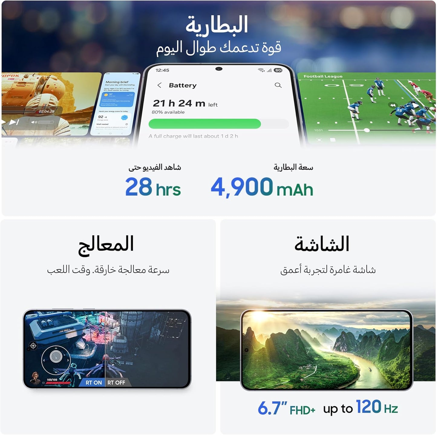 Samsung Galaxy S25 FE, 5G, Smartphone, Android, 256GB Storage, 8GB RAM, Octa Core, 1.3GHz, 6.7-inch, Full HD, 120Hz-1 Year Warranty/Local Version