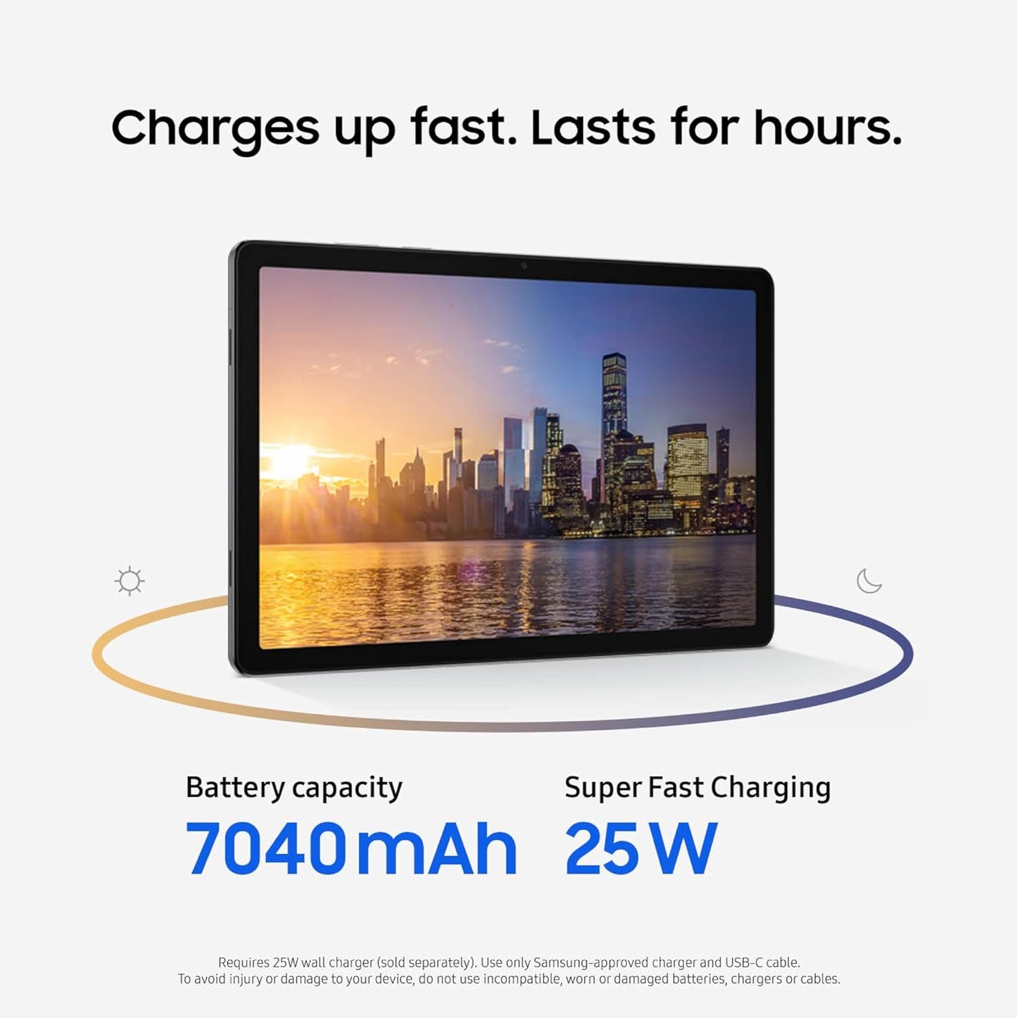 Samsung Galaxy Tab A11+ 6GB RAM, 128GB Storage, Long Lasting Battery, Expandable Storage, Large Display, Dolby Atmos Speakers, AI Assist, Slim, Light | Optimized Performance, Local Warranty