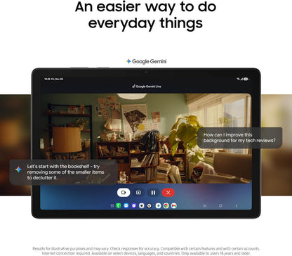 Samsung Galaxy Tab A11+ 6GB RAM, 128GB Storage, Long Lasting Battery, Expandable Storage, Large Display, Dolby Atmos Speakers, AI Assist, Slim, Light | Optimized Performance, Local Warranty