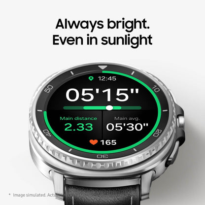 Samsung Galaxy Watch8 Classic Smartwatch, 46mm, Black, Bluetooth (1 Year Local Warranty) - AI Assistant (Gemini), Sleep Coaching, Fitness Tracking