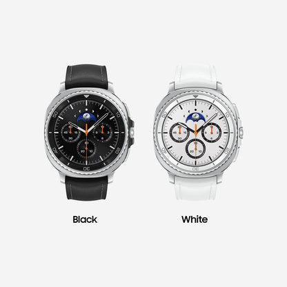 Samsung Galaxy Watch8 Classic Smartwatch, 46mm, Black, Bluetooth (1 Year Local Warranty) - AI Assistant (Gemini), Sleep Coaching, Fitness Tracking