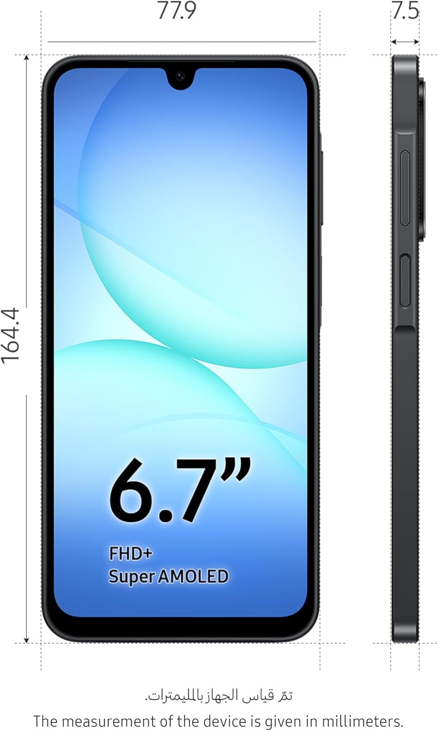 Samsung Galaxy A17 5G, Android Smartphone, 256GB Storage, 8GB RAM, 6x OS Upgrades, Large Display, 50MP OIS Camera - 1 Year Warranty/Local Version