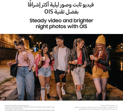 سامسونج جالاكسي A17 LTE، هاتف ذكي بنظام أندرويد، سعة تخزين 128 جيجابايت، ذاكرة وصول عشوائي 4 جيجابايت، لون رمادي، يدعم 6 ترقيات لنظام التشغيل، شاشة كبيرة، كاميرا بدقة 50 ميجابكسل مع مثبت بصري للصورة - ضمان لمدة عام / نسخة محلية