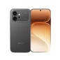 Two Honor smartphones, one black and one with a gradient design, on a black background.
