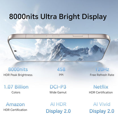 HONOR 600 Smartphone, Dual Camera, 256GB, 12GB RAM, Modern Design, 1 Year Warranty