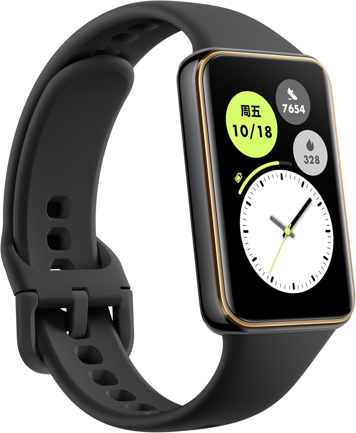 HONOR Band 10 Smartwatch, 1.57" AMOLED Display, Lightweight Dual-Curve Design, 96 Workout Modes, Daily Health Snapshot, Bluetooth, Black | 1 year manufacturer warranty