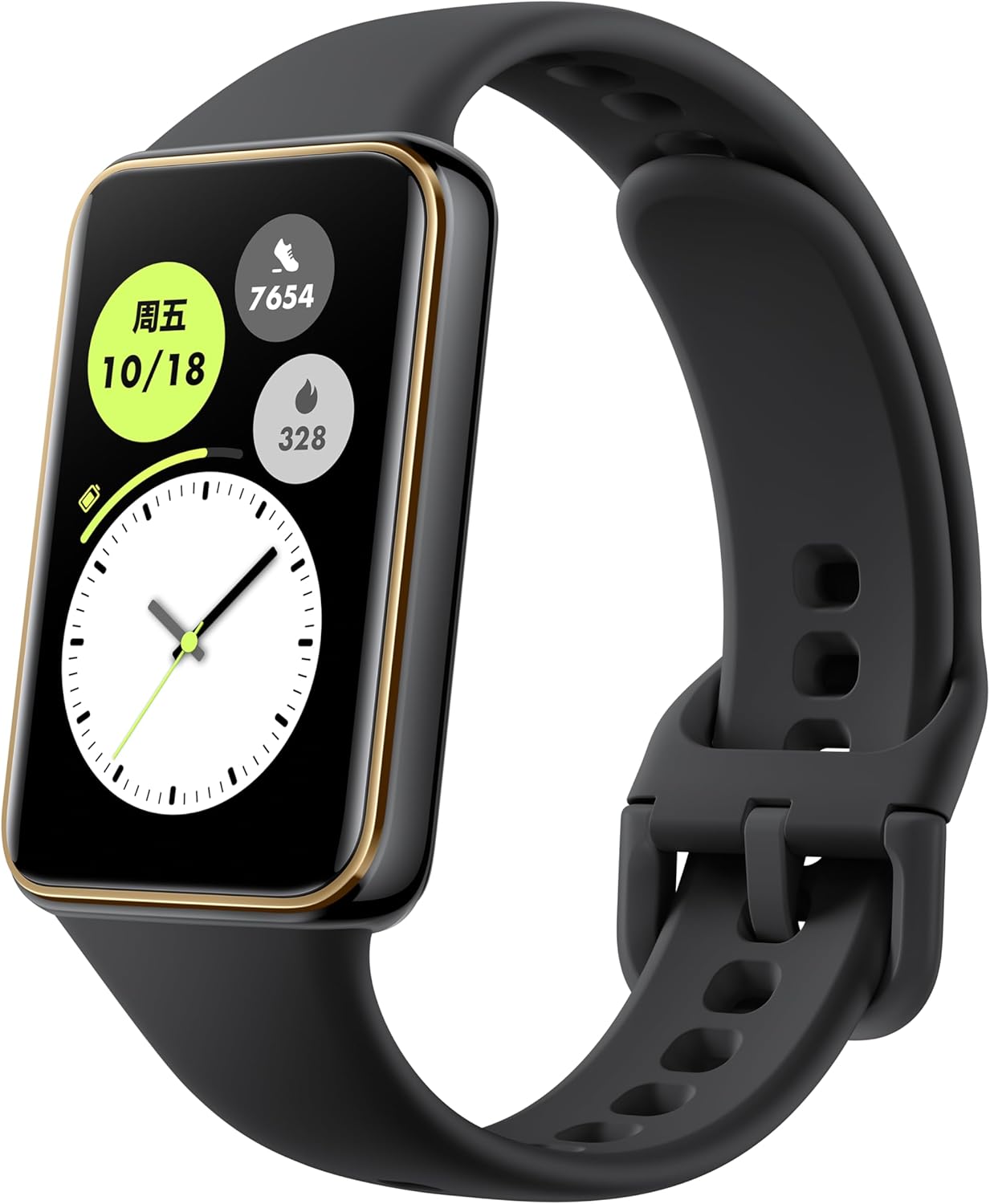 HONOR Band 10 Smartwatch, 1.57" AMOLED Display, Lightweight Dual-Curve Design, 96 Workout Modes, Daily Health Snapshot, Bluetooth, Black | 1 year manufacturer warranty