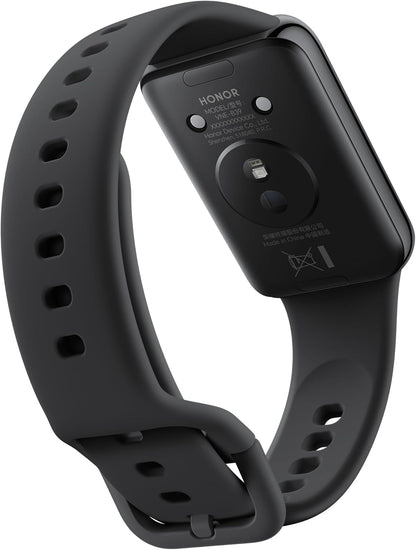 HONOR Band 10 Smartwatch, 1.57" AMOLED Display, Lightweight Dual-Curve Design, 96 Workout Modes, Daily Health Snapshot, Bluetooth, Black | 1 year manufacturer warranty