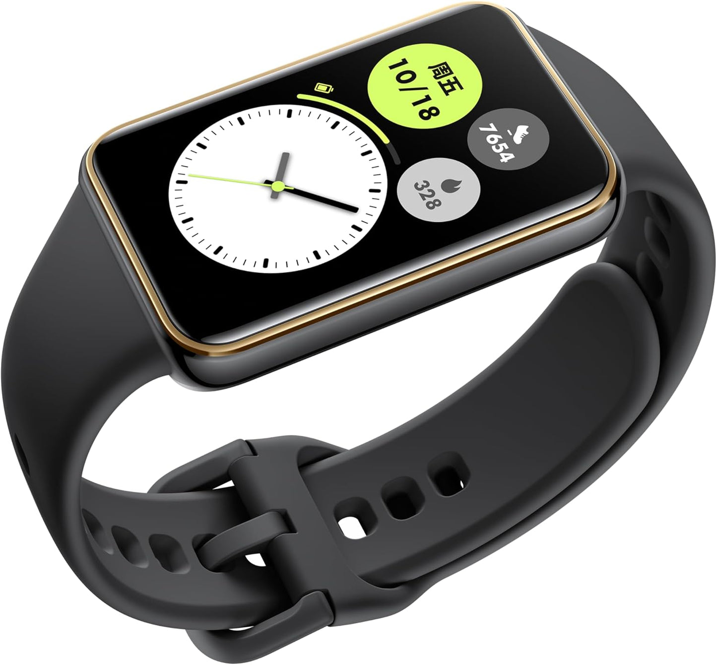 HONOR Band 10 Smartwatch, 1.57" AMOLED Display, Lightweight Dual-Curve Design, 96 Workout Modes, Daily Health Snapshot, Bluetooth, Black | 1 year manufacturer warranty