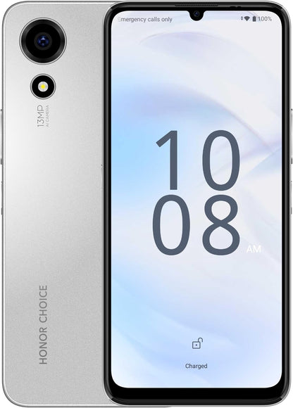 HONOR CHOICE T10 4G Smartphone, 6.75" HD Display, AI Simultaneous Interpretation, 13MP+5MP Cameras, Dual SIM, 4GB+64GB - 12Months Local Warranty
