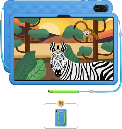 HONOR Pad X8b Kids Edition WiFi Tablet, 11-Inch 90Hz FHD Eye Comfort Display, 10100mAh Battery, 4GB RAM + 128GB (Expandable 2TB), SGS 5-Star Drop Resistance, Includes Flip Cover