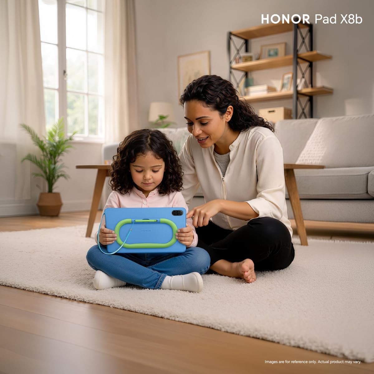 HONOR Pad X8b Kids Edition WiFi Tablet, 11-Inch 90Hz FHD Eye Comfort Display, 10100mAh Battery, 4GB RAM + 128GB (Expandable 2TB), SGS 5-Star Drop Resistance, Includes Flip Cover