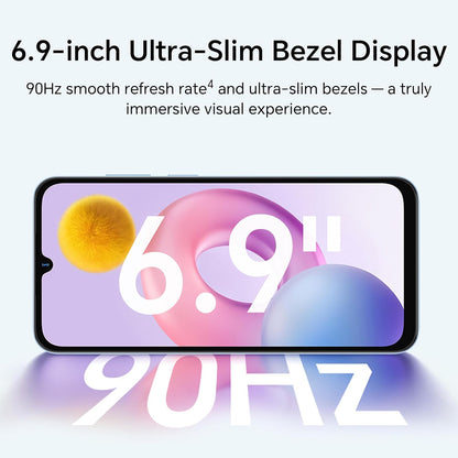HONOR Play 20A 4G Smartphone, 6.9" Display, 13MP Camera, Smart Rear Screen, MediaTek Helio G81, Android 16 Go, Dual SIM, USB-C - 12Months Local Warranty