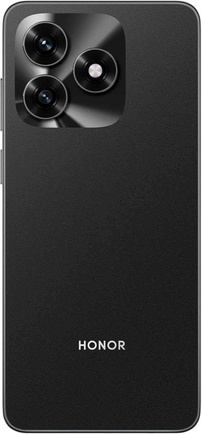 هاتف HONOR X5c Plus الذكي 4G، ذاكرة وصول عشوائي (RAM) 4 جيجابايت، ذاكرة تخزين (ROM) 128 جيجابايت، شريحتين، بطارية 5260 مللي أمبير، شاشة 6.74 بوصة 90 هرتز، كاميرا 50 ميجابكسل - نسخة الشرق الأوسط