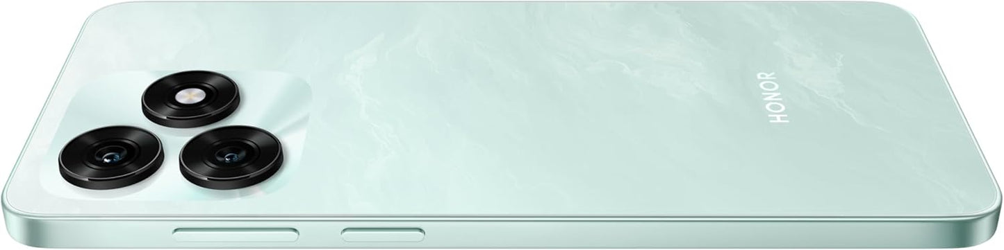 هاتف HONOR X5c Plus الذكي 4G، ذاكرة وصول عشوائي (RAM) 4 جيجابايت، ذاكرة تخزين (ROM) 128 جيجابايت، شريحتين، بطارية 5260 مللي أمبير، شاشة 6.74 بوصة 90 هرتز، كاميرا 50 ميجابكسل - نسخة الشرق الأوسط