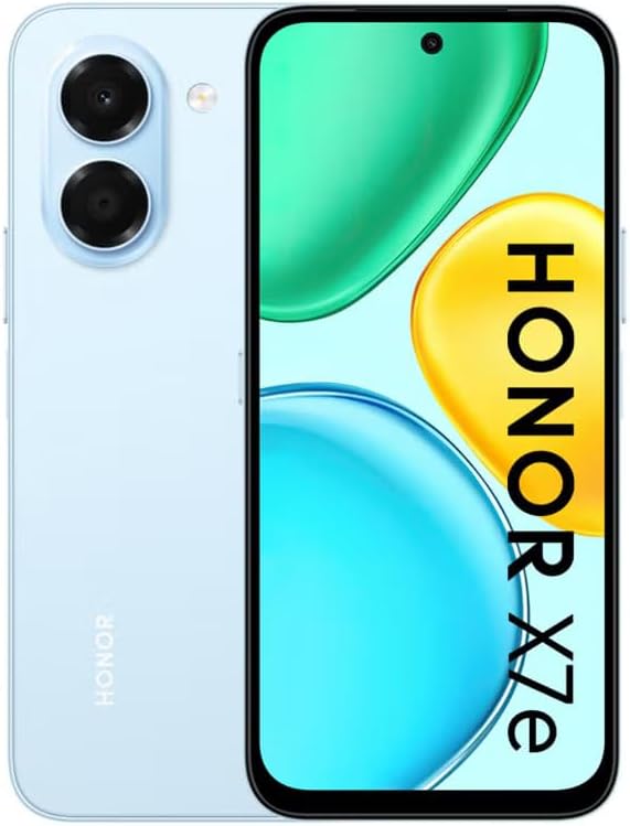 HONOR X7e Smartphone, Silicon-Carbon Battery, 45W HONOR SuperCharge, 120Hz Display, 50MP AI Camera, IP64 Water & Dust Resistance, 6GB RAM+ 128GB Storage, Dual SIM - 24 Months Local Warranty