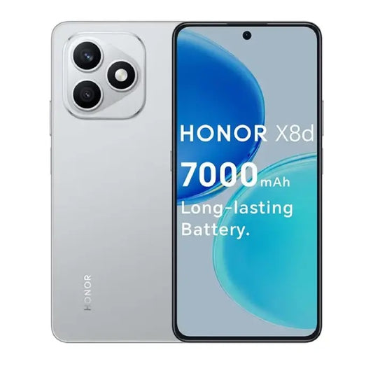 هاتف Honor X8d 4G ثنائي الشريحة (8 جيجابايت رام) | كاميرا بالذكاء الاصطناعي 108 ميجابكسل - زر الذكاء الاصطناعي | شاشة AMOLED 120 هرتز بحجم 6.77 بوصة | أندرويد 15 - ضمان محلي لمدة سنة