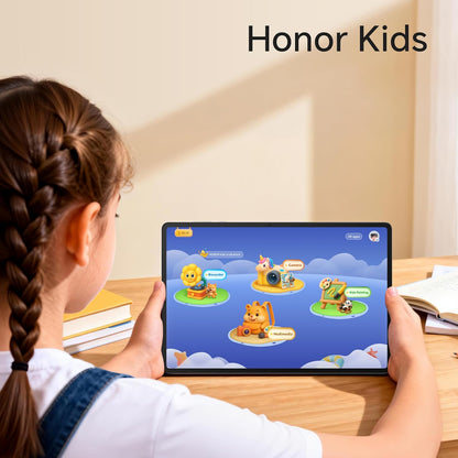 HONOR Pad X8b Kids Edition WiFi Tablet, 11-Inch 90Hz FHD Eye Comfort Display, 10100mAh Battery, 4GB RAM + 128GB (Expandable 2TB), SGS 5-Star Drop Resistance, Includes Flip Cover