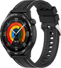 Huawei 22mm Rubber Strap Compatible with Huawei Watch GT 6 46mm/GT 6 Pro/GT5 46mm/GT 5 Pro/GT4 46mm/GT 3 Pro, Soft Durable Bracelet Nylon Silicone Replacement Band for Huawei Watch 4 Pro/Watch 3