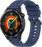 Huawei 22mm Rubber Strap Compatible with Huawei Watch GT 6 46mm/GT 6 Pro/GT5 46mm/GT 5 Pro/GT4 46mm/GT 3 Pro, Soft Durable Bracelet Nylon Silicone Replacement Band for Huawei Watch 4 Pro/Watch 3