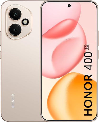 HONOR 400 5G Smartphone, 200MP AI Camera, Snapdragon 7 Gen 3, 12GB RAM+256GB Storage, 6.78" Display, Android 15, 5000mAh Battery, Fast Charging, 1 year Local warranty
