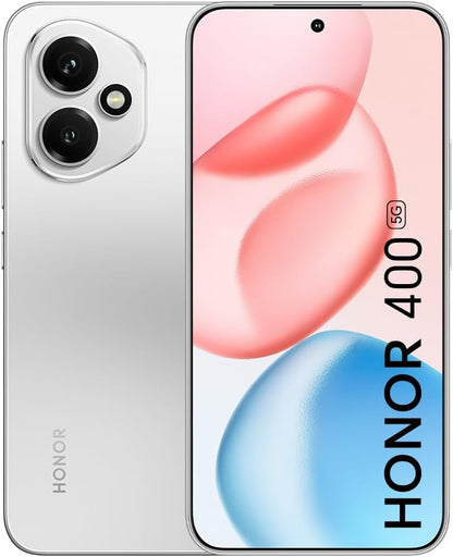 HONOR 400 5G Smartphone, 200MP AI Camera, Snapdragon 7 Gen 3, 12GB RAM+256GB Storage, 6.78" Display, Android 15, 5000mAh Battery, Fast Charging, 1 year Local warranty