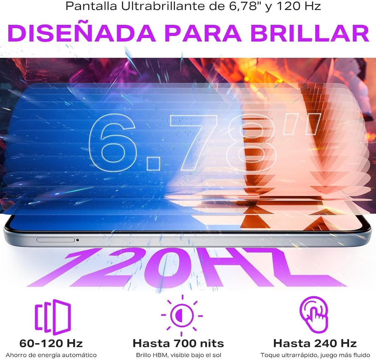 Infinix Hot 70 Dynamic Shine Design 4GB RAM 128 GB ROM Smartphone, 12 Months Local Warranty